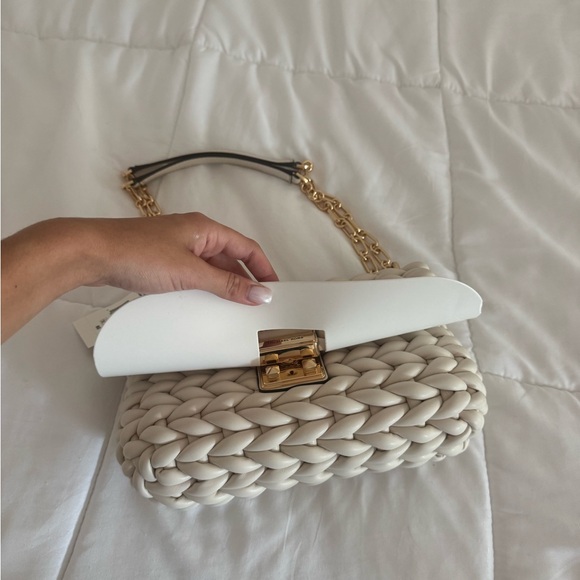 NWT MICHEAL KORS Tribeca Large Hand-Braided Shoulder Bag - Picture 8 of 13